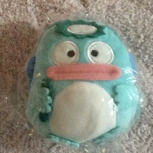 Hangyodon Plush Keychain and zipped pouch